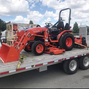 Cortadora de césped Kubota GR2100 4WD al por mayor con accesorio frontal. - Product Image 1