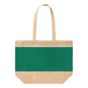 Sac de plage en jute promotionnel durable Paralia Merchanise - Product Image 5
