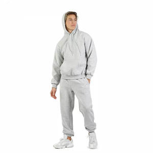 Survêtement d'entraînement en laine unisexe de haute qualité Sweat-shirt à demi-fermeture éclair pour hommes pour le jogging et le sport d'hiver Vêtements de qualité - Product Image 4