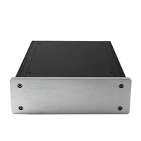 Boîtier de boîtier en aluminium anodisé d'usinage CNC boîtiers d'instruments électroniques en métal boîte de jonction boîtier de PCB