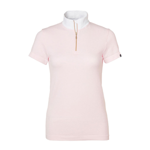 Camisetas de equitación con logotipo personalizado OEM para mujer, camisetas ecuestres de algodón, ropa de jinete de estilo occidental para eventos de equitación - Product Image 3
