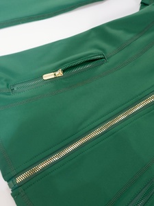 Veste de yoga à fermeture éclair intégrale pour femme, haut de sport extensible pour la gym, l'entraînement, la course à pied - Product Image 4