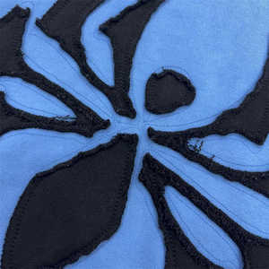 Sudadera con capucha recortada lavada con ácido Vintage de peso pesado personalizada Unisex dobladillo crudo sin cuerdas parche desgastado bordado 100% algodón invierno - Product Image 3