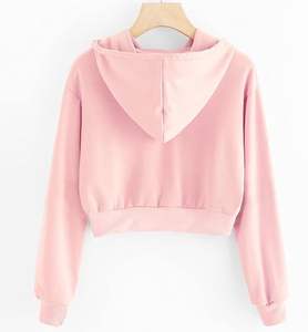 Jersey informal de manga larga con capucha para mujer, suéter de lana con diseño de cremallera, respetuoso con el medio ambiente y resistente al viento - Product Image 2