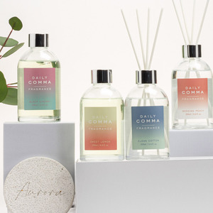 Aurora 200ml Gradient <b>Diffuser</b> with Scented Rattan <b>Reeds</b> - Product Image 3