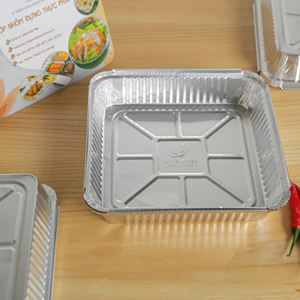 Durable Aluminum <b>Foil</b> Cake Pans takeaway <b>containers</b> aluminum <b>foil</b> Food Grade Aluminium Packaging Wholesale - Product Image 3