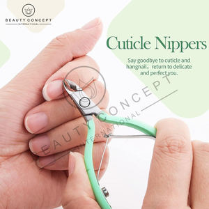 Green Color Handle Non Slip Product Easy to Use Good Selling Make Own Nail Nipper by Beauty Concept International - Product Image 6