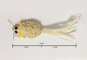 Loofah Bone Pet Toys // Cat Toys Dog Toys para Chewers Agressivos adequado para cães pequenos, médios, grandes e pequenos - Product Image 2