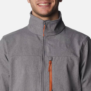Chaqueta Softshell Personalizada, Cómoda, Cálida, de Alta Calidad, Impermeable, Resistente al Viento, Ecológica, Mezcla de Algodón/Poliéster para Hombre - Product Image 5