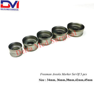 Marcador de Areola Manual de Acero Inoxidable Freeman, Instrumentos Quirúrgicos, Base para Instrumentos Quirúrgicos, Certificado CE Clase I - Product Image 2