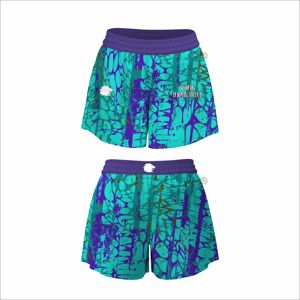 Impresión por sublimación Venta caliente Pantalones cortos de mujer hechos a medida Pantalones cortos de mujer de material duradero - Product Image 1