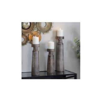 Customized Size Unique Design Natural Wooden <b>Candle</b> Stand Holder <b>Set</b> Round Votive <b>Candle</b> Holder Home Decoration Item - Product Image 2