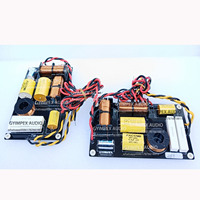 Diviseur de fréquences 2 voies pour haut-parleurs aigus et basses, pour système de sonorisation professionnel à double ligne passive de 8 pouces, pièces audio CR208T2