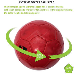 Équipement protecteur officiel de ballons de football de taille 3 légers de qualité supérieure sur mesure - Product Image 3