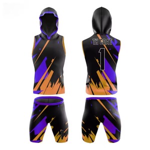 Conjunto de Uniformes de Fútbol 7v7 Sublimados y Transpirables con Estampado, Color y Logotipo Personalizados, Servicio OEM - Product Image 1