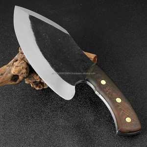 Couteau de cuisine en acier Damas le plus vendu avec manche en bois directement en usine - Product Image 1