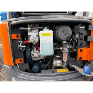 Mini-excavatrice DEVELON DX17Z-7, moteur Yuchai Doosan, poids opérationnel de 25 à 35 tonnes, 5 godets d'attache, type à roues mobiles, d'occasion - Product Image 4