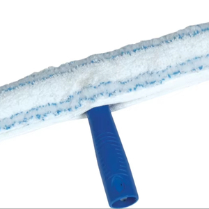 Gizmop Manchon de nettoyage pour fenêtres en microfibre blanche de 45 cm avec essorage automatique et propriétés antibactériennes - Durable et réutilisable pour le nettoyage à sec et humide - Product Image 1