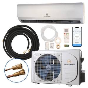 Climatiseur solaire hybride AC/DC E G 4 Mini Split avec pompe à chaleur 24000 BTU, entrée solaire directe - Product Image 3