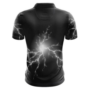 Nuevo 2025 venta al por mayor OEM diseño hombres Polo alta calidad sublimación diseño manga corta hombres Golf Polo camisetas - Product Image 3