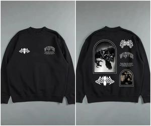 2025 imprimer sweats femmes automne hiver polaire pulls hommes sweat à capuche décontracté col rond basique Hip Hop haute rue hauts - Product Image 2