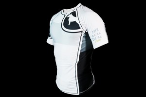 Maillot de compression à manches courtes pour homme 2026 – Prix de gros, respirant, séchage rapide, anti-UV, écologique, MMA, polyester/nylon - Product Image 2