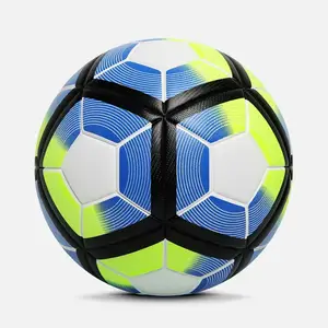 לוגו מותאם אישית כדורגל כבד באיכות גבוהה באיכות גבוהה כדור כדורגל תפר יד מותאם אישית לחלוטין