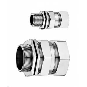 Prensaestopas Industrial Ignífugo de Doble Compresión M25 x 1 Rosca ET Rango de Cable 16-23 mm Latón IP66 IIA IIB Exd para Ambientes Peligrosos - Product Image 5