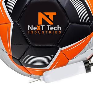 Balón de entrenamiento de fútbol de Next Tech Industries, material de PU para fines de entrenamiento con diseño personalizado y logotipo personalizado - Product Image 5