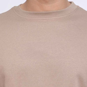 เสื้อสเวตเตอร์สวมหัวผ้าฝ้ายอินทรีย์เสื้อผ้าฟลีซแบบยั่งยืนสำหรับฤดูหนาวดีไซน์ตามสั่ง - Product Image 2