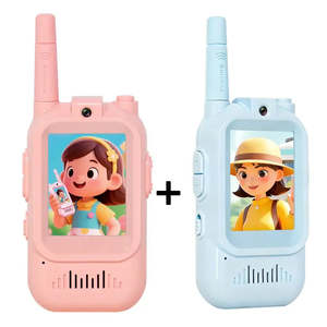 Lote De 2 <b>Walkie</b> <b>Talkies</b> Recargables Atractivos Para Nios Juguetes Interactivos De Comunicacin - Product Image 3