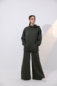Chándales Unisex de Moda 2026, Estilo Urbano, Polar de 360G, Sudadera con Hombros Caídos y Capucha Gruesa para Invierno - Product Image 3
