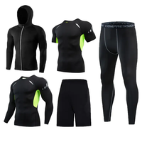Vêtements de sport pour hommes : Sous-vêtements thermiques de jogging, collants de compression pour l'entraînement, vêtements de sport personnalisés, survêtement grande taille pour la gym