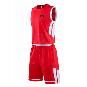 ชุดบาสเกตบอลชายคุณภาพดีเยี่ยม ระบายอากาศได้ดี ผลิตจากโพลีเอสเตอร์ 100% ไซส์ใหญ่ ออกแบบได้ตามต้องการ น้ำหนักเบา ผลิตในประเทศปากีสถาน - Product Image 2