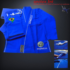 BJJ Gi Jiu Jitsu artes marciales uniforme transpirable cintura alta Acero inoxidable Unisex venta al por mayor Judo Pakistán - Product Image 2
