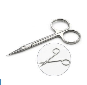 Iris Scissor Straight 11,5 CM Dental Quirúrgico Veterinario Tissue Gum Shears New Straight Curved - Product Image 3