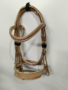 Brida hecha a mano de cuero Horse 2024 completa con ajuste Fancy Stitched Horse Riding Brida - Product Image 2