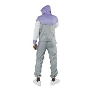 ชุดวอร์มกันน้ำไนลอนกันลมสำหรับฤดูหนาว ชุดกีฬาแบบสปอร์ตสีบล็อกสั่งทำพิเศษสำหรับผู้ชาย ปี 2026 - Product Image 4