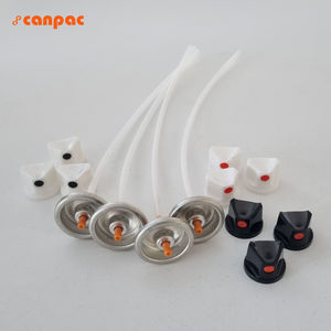 Ensemble d'actionneurs d'impression 4-6 couleurs, blanc, avec logo OEM personnalisé, valve aérosol chimique en plastique de haute qualité, 190-550 ml, couleurs CMYK - Product Image 5