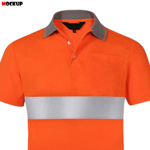 Tejido reflectante transpirable de alta visibilidad de gran tamaño para camiseta para seguridad laboral con cinta de alta visibilidad - Product Image 5
