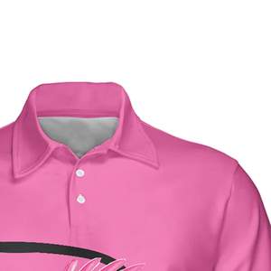 Vente en gros de sublimation polo femme taille adulte tenue décontractée léger respirant caractéristique impression OEM personnalisée - Product Image 4