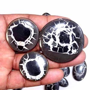 Piedras preciosas sueltas de cabujón septario de cuarzo natural de alta calidad para la fabricación de joyas-Lote al por mayor - Product Image 6