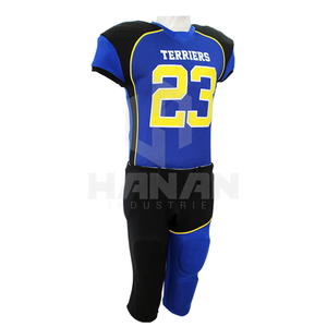 Uniforme de fútbol americano personalizado personalizable conjunto completo transpirable Jersey y pantalones gran relación calidad-precio - Product Image 5