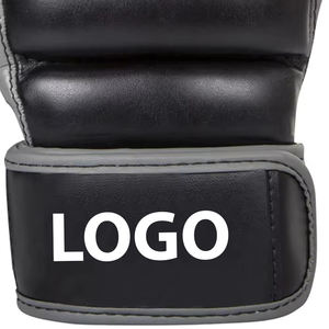 Gants de combat MMA professionnels à vendre en gros, gants de grappling en cuir avec logo personnalisé, gants de boxe en matériau PU - Product Image 5