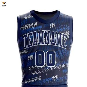 ชุดสูทบาสเก็ตบอลสองด้านแบบ2025สั่งทำสวมใส่ได้ทั้งสองด้านชุดออกกำลังกายของผู้ผลิตชุดเล่นบาสเก็ตบอลดีไซน์เครื่องแบบ - Product Image 4