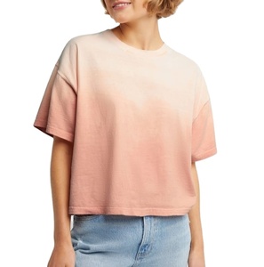 Tops cortos para mujer, ropa de verano, Top corto Sexy de algodón para mujer, camisetas en blanco para mujer, camisetas cortas, camisetas - Product Image 1