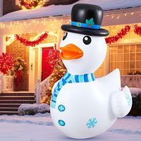 Modèle en plastique PVC drôle d'animal unisexe Décoration de Noël gonflable Animal drôle