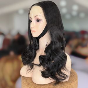 Mejor precio 100% pelo vietnamita Super doble dibujado ondulado Color Natural peluca - Product Image 5