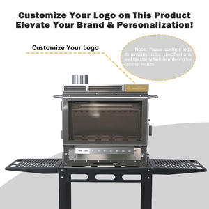 Poêle à bois pour tente INBESTCAMP avec fenêtre de ventilation, pliable, pour pêche, tente pliable, fenêtre pliable, tuyau de ventilation, poêle pour tente chaude - Product Image 3