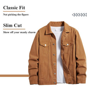 Wholesale Clothing Manufacturer 100% Cotton <b>Denim</b> Man <b>Jackets</b> Custom <b>Denim</b> <b>Jacket</b> for <b>denim</b> <b>jacket</b> for men - Product Image 6